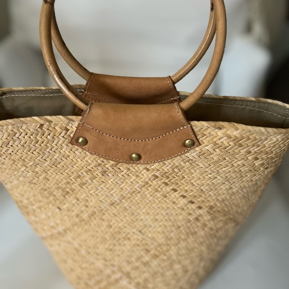 Rattan ladies handbag handmade in Indonesia. Boho chic and excellent con… - Picture 1 of 4